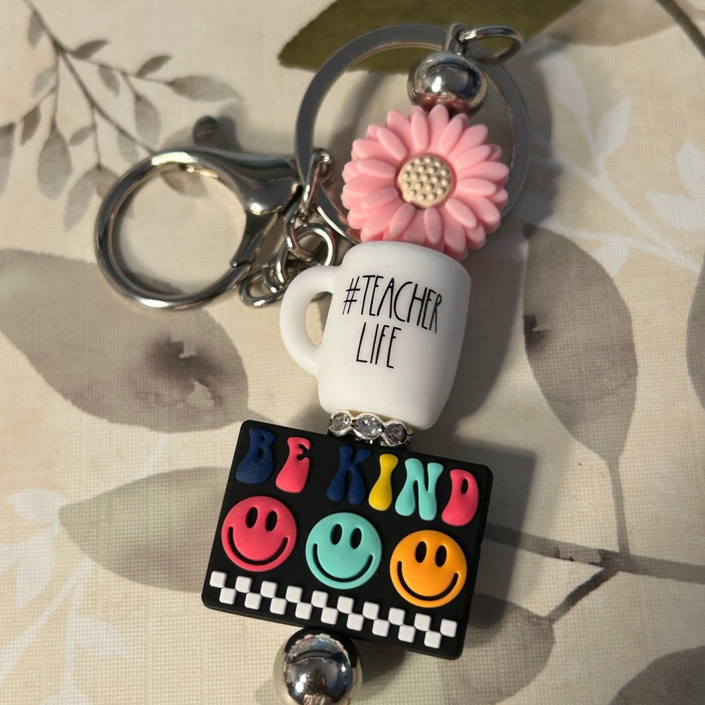 🍎👩‍🏫 Teacher Keychain